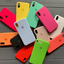 Comprar Capa de Silicone Cor Lisa Original Iphone Para Revender